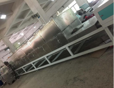 Modulo di controllo PLC Asciugatrice a vuoto per microonde da 1 a 10 T/h Capacità in forte domanda