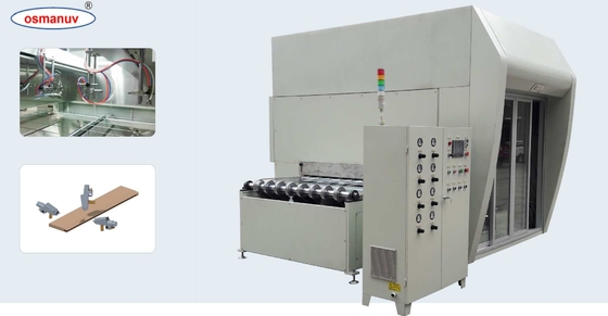 Per le piastre d'acciaio, calcio silicato 4.6KW Power Supply Spray Coating Machine per il rivestimento di lunga durata Dimensione personalizzata
