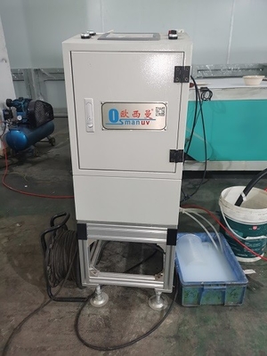 1100 mm * 410 mm * 1100 mm Macchina per rivestimento a spruzzo per contenitori di pasta alimentare