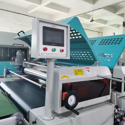 Macchine per rivestimento a due rulli ad alta velocità per porte in vetro in legno acrilico