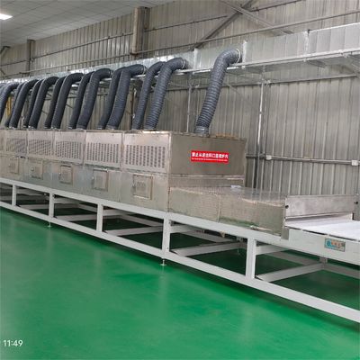 Innovativa macchina di asciugatura a microonde ad alte prestazioni e a risparmio di tempo per la stampatura della pasta