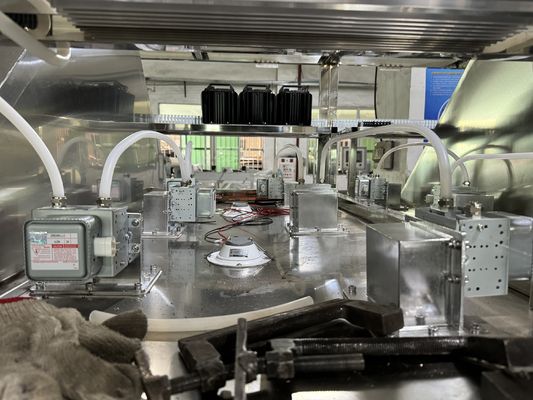 Linea di produzione per l'essiccazione a microonde di vernici a base d'acqua Servo motor