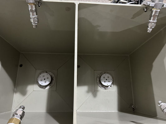Macchina di rivestimento di polpa resistente versatile Dimensioni della sala di spruzzatura 400 * 400 * 500 mm Consumo di energia 0,95KW