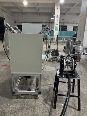Taiyuan Changyuan ugello usato macchina di rivestimento di stampaggio di polpa con 110 kg di peso e 400 * 400 * 500 mm sala spruzzo