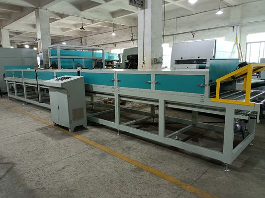 Sistema di asciugatura a infrarossi ad alta efficienza. Soluzione di asciugatura personalizzabile per lo stampaggio della pasta e i rivestimenti per la lavagna.