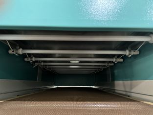 Macchina di essiccazione a infrarossi per stampaggio di polpa di bagassa, sistema di essiccazione rapida da 12 metri per la produzione di contenitori alimentari