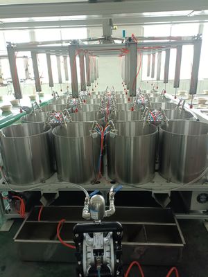Linea di produzione di rivestimento a spina a base rotante ad assorbimento a vuoto di polpa stampata