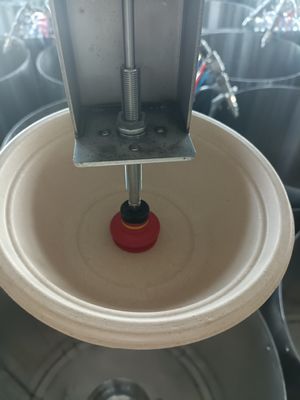 Linea di produzione di rivestimento a spina a base rotante ad assorbimento a vuoto di polpa stampata