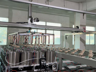 Linea di rivestimento a rotazione ad alta velocità a 24 stazioni con impermeabilizzazione per contenitori alimentari stampati in pasta