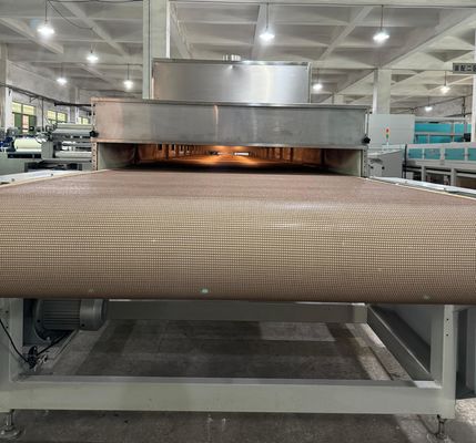 Forno per l'essiccazione a microonde industriale con riscaldamento volumetrico continuo a cinghia e potenza personalizzabile