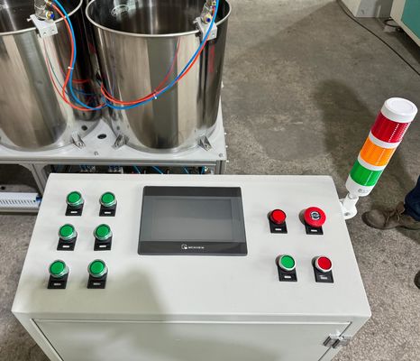 Macchina per rivestimento a rotazione a sei stazioni per la stampaggio della pasta di carta imballaggi alimentari e imballaggi industriali