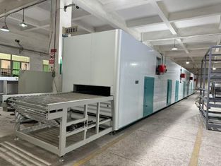 Macchina automatica di asciugatura a gas naturale per la stampatura di pasta di carta di bambù industriale OSM-LRHG-1320T