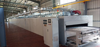 Linea di asciugatura per asciugatrici industriali a gas naturale da 28 m 24 kW per il pacchetto di stampaggio della pasta