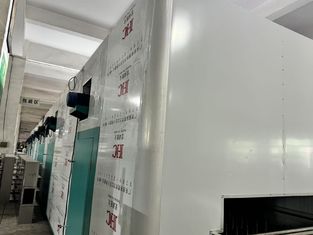 Linea di essiccazione a gas naturale compatta da 28 m per la produzione su larga scala