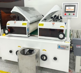 Ingegneria di precisione Soluzioni su misura Macchina spalmatrice a rullo con spalmatura a rullo avanti e indietro 1320mm Larghezza utile