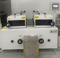 Ingegneria di precisione Soluzioni su misura Macchina spalmatrice a rullo con spalmatura a rullo avanti e indietro 1320mm Larghezza utile