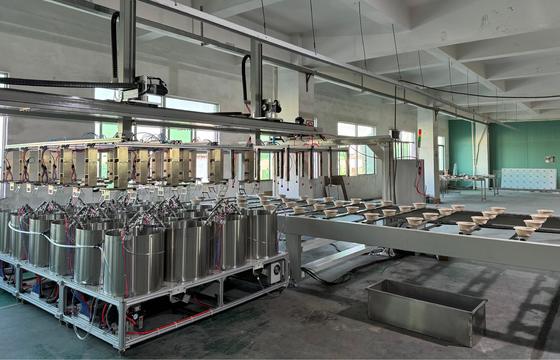 Spin Coater Personalizzabile ad Alta Produttività a 24 Stazioni per Rivestimento di Wafer Industriali