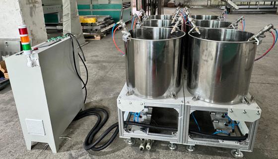 Macchina di rivestimento a rotazione compatta e multifunzionale per imballaggi alimentari