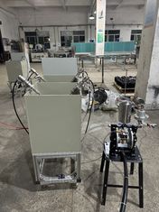 Macchina automatica a doppia stazione per rivestimento a rotazione di polpa modellata per la sigillatura alimentare di imballaggi ecologici