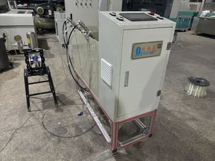 Macchina automatica a doppia stazione per rivestimento a rotazione di polpa modellata per la sigillatura alimentare di imballaggi ecologici