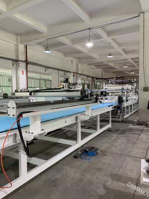 High-Precision Knife-Over-Roll Coating Line for XPS Foam Board Surface Leveling & Smoothing (Linea di rivestimento a coltello per la levigatura e lo smussamento della superficie del foglio XPS)