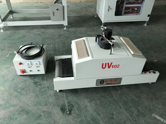 MULTIPROPOSITIVO BENCHTOP & CONVEYER UV CURING MACHINE -CUSTOMIZABLE BALD AMPIAZZA E ALTitudine della lampada