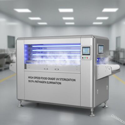 Macchina di sterilizzazione UV per alimenti ad alta velocità per l'eliminazione del 99,9% dei patogeni