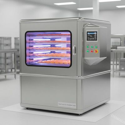 Macchina per la sterilizzazione di fette di patata dolce - Sistema efficiente di controllo microbico