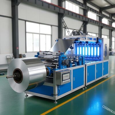 Linea di rivestimento a rullo per bobine metalliche con rivestimento UV ad alta precisione e larghezza personalizzabile per applicazioni industriali