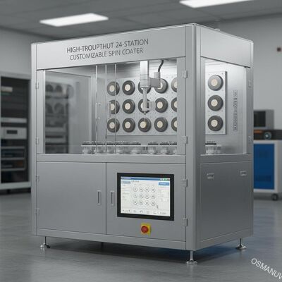 Spin Coater Personalizzabile ad Alta Produttività a 24 Stazioni per Rivestimento di Wafer Industriali