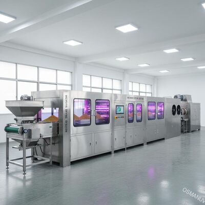 Linea di produzione personalizzabile per essiccazione a microonde multiuso per sterilizzazione e disidratazione industriale a risparmio energetico