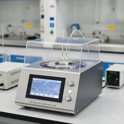 COSTITUZIONE INDUSTRIALE DI SPIN COATER con stazione singola con ± 1% di uniformità