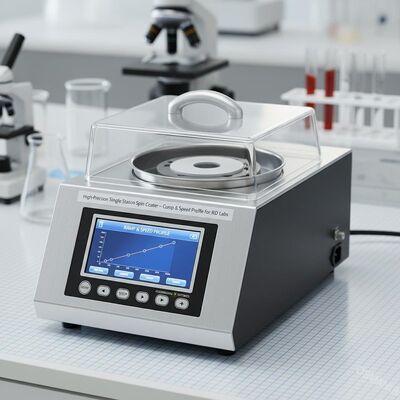 Spin Coater Monostazione ad Alta Precisione – Profilo di Rampa e Velocità Personalizzabile per Laboratori di R&S