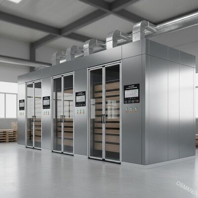 Essiccatore a piegatura multi-zona per pannelli in legno ingegnerizzato – Parametri di essiccazione personalizzati