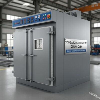 Standard industriale 102 Forno di raffreddamento per vernici a base di solventi su legno e metallo