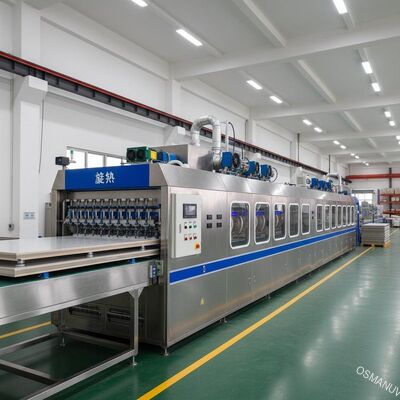 Linea di asciugatura e rivestimento a spina a gas naturale per cartoni in fibra di cemento e cartoni in carbonato di calcio