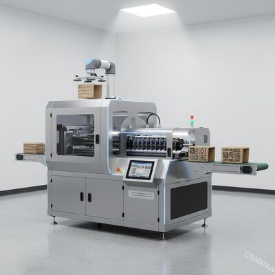 Stampante automatica a passaggio singolo per stampaggio di polpa - Soluzione integrata di carico e stampa