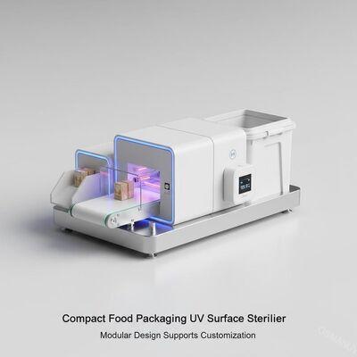 Sterilizzatore UV per superfici per imballaggi alimentari compatti | Design modulare supporta la personalizzazione