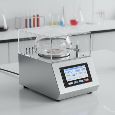 Spin Coater da banco per la ricerca e sviluppo di stampaggio della polpa – Rivestimento di precisione e acquisizione dati per campioni di laboratorio