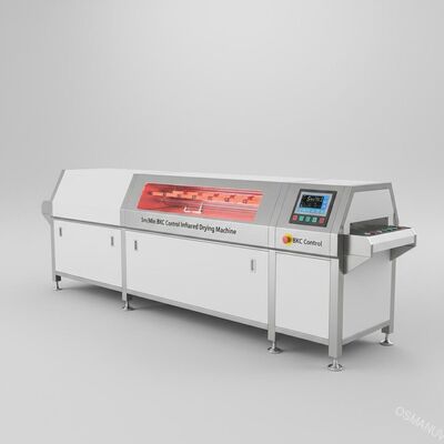 computer infrarosso dell'asciugatrice di acciaio inossidabile di controllo di 5m/Min BKC bianco