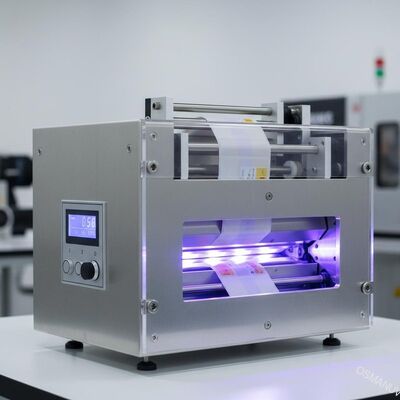 Superficie autoadesiva dell'etichetta che stampa inchiostro UV o verniciare irradiamento leggero viola UV che cura macchina
