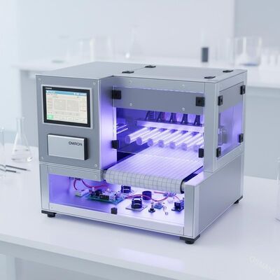il omron trasmette la macchina di trattamento UV di trattamento uv di Quickiy LED del flon di Machinete della colla LCD del nastro trasportatore