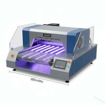 trasportatore di trattamento UV Mesh Width della macchina 360mm di 60m/Min Automatic Led