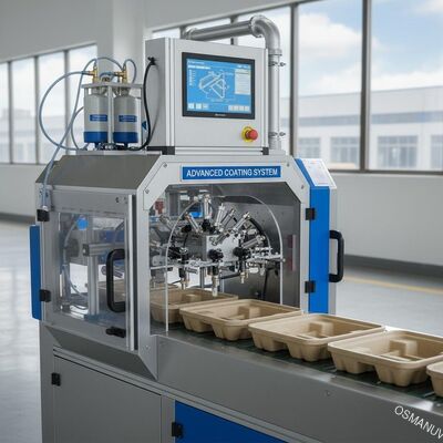 Sistema di rivestimento a spruzzo di tecnologia avanzata per il trattamento interno di alta qualità di imballaggi industriali stampati in pasta