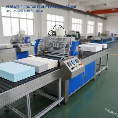 Macchina spalmatrice versatile per lama a raschietto per pannelli compositi - XPS, gesso, pannello cementizio