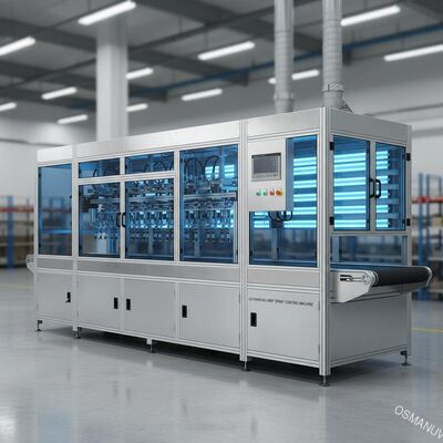 Macchina di mano di verniciatura uv dello spruzzo del MDF di larghezza di Effecive 180m/Min 620mm