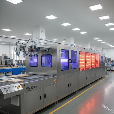 Minuto infrarosso UV della fabbrica W920mm 5m dell'asciugatrice della macchina di rivestimento dello spruzzo che livella punto tecnico