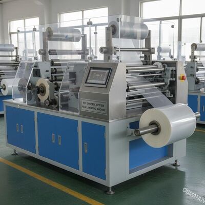 Sistema di controllo PLC Macchina per laminare pellicole 0-100m/min Velocità di avvolgimento per prestazioni