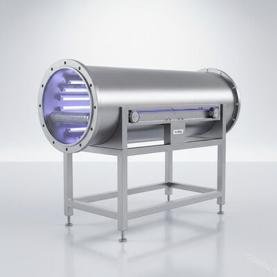 Macchina 1m/Min di irradiazione uv di Wave di luce della metropolitana di acciaio inossidabile del Sus 304