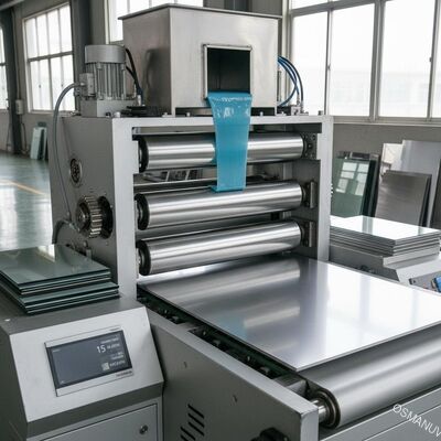 Rivestimento a due rulli ad alta precisione ad alta velocità per rivestimento uniforme su pannelli di grandi dimensioni, fogli metallici e vetri